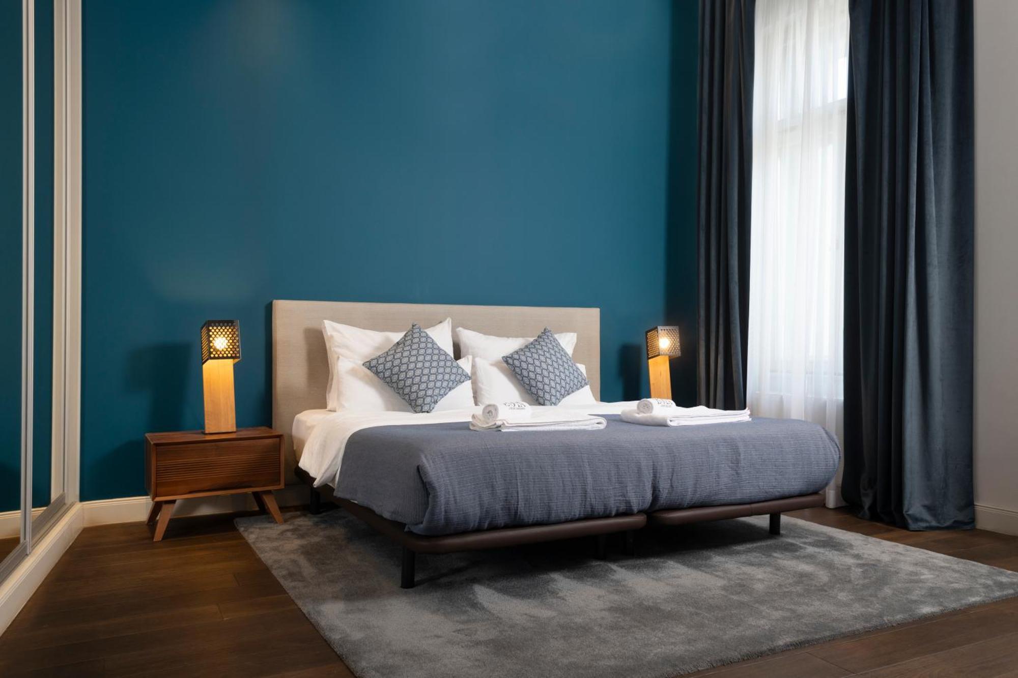 Zoya Luxury Residence Βουδαπέστη Εξωτερικό φωτογραφία A bedroom