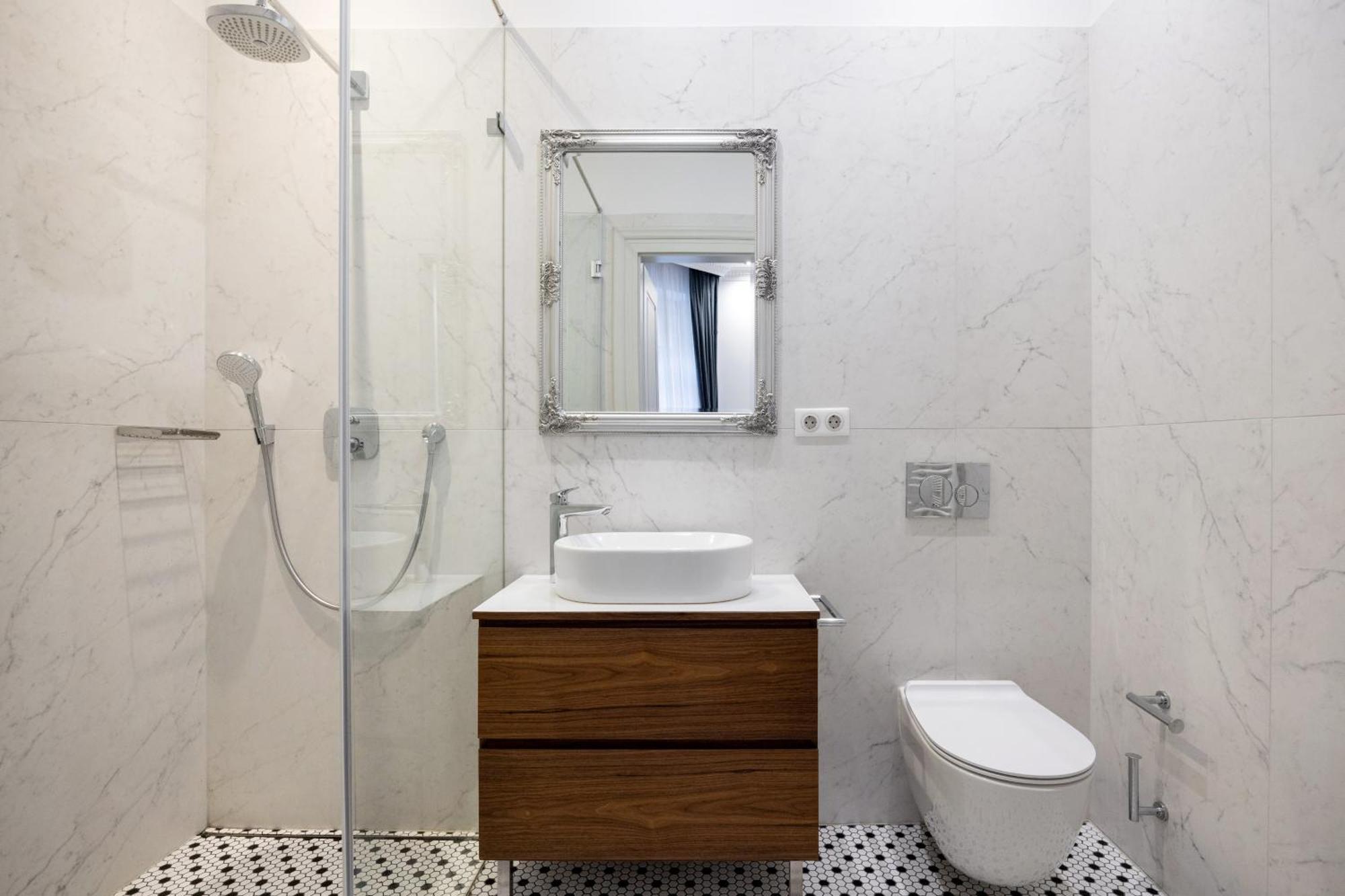 Zoya Luxury Residence Βουδαπέστη Εξωτερικό φωτογραφία Bathroom