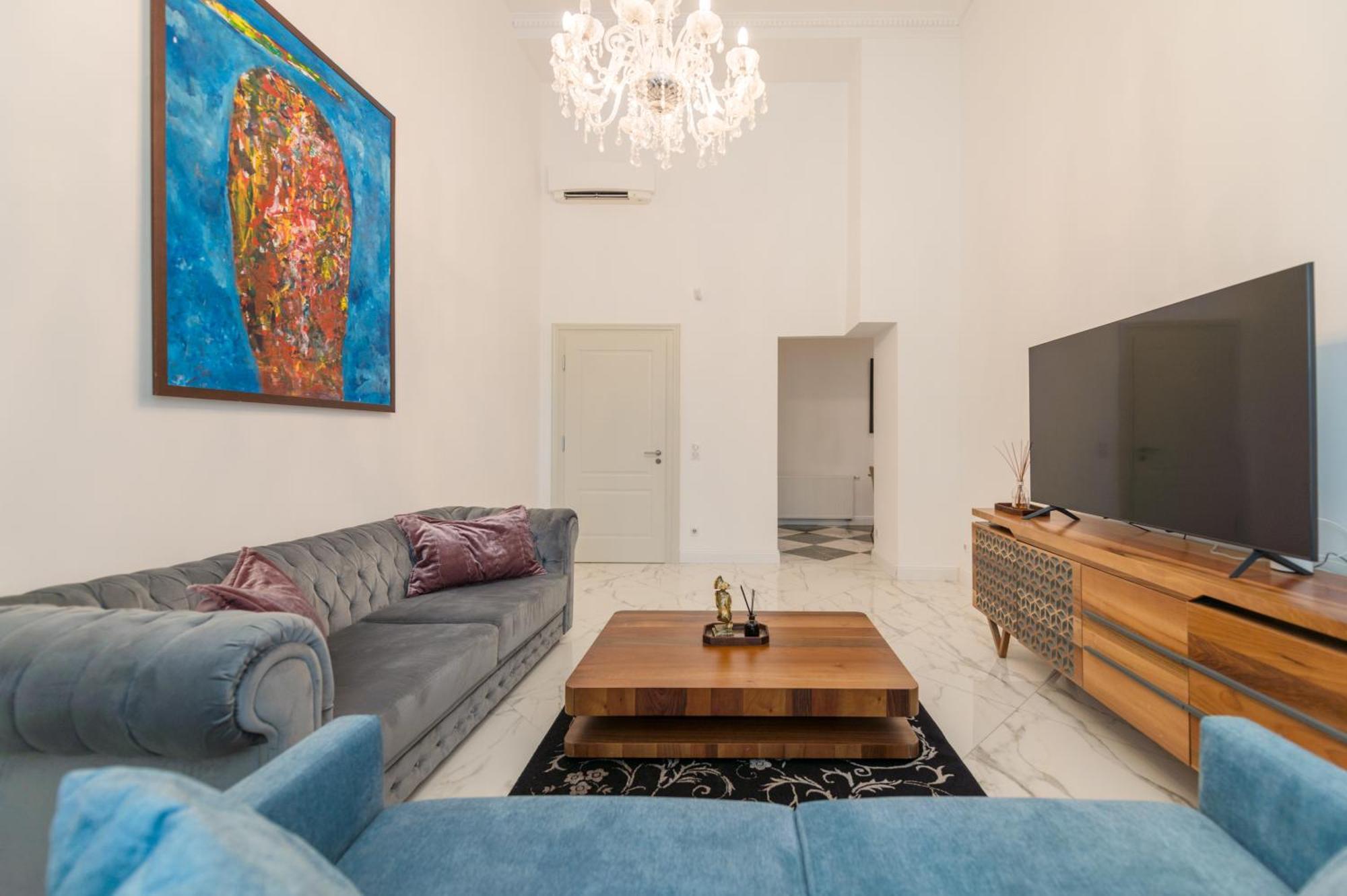 Zoya Luxury Residence Βουδαπέστη Εξωτερικό φωτογραφία The living room