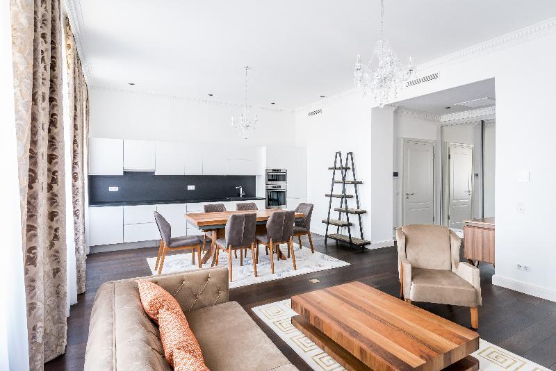 Zoya Luxury Residence Βουδαπέστη Εξωτερικό φωτογραφία Interior of a serviced apartment in Berlin, Germany